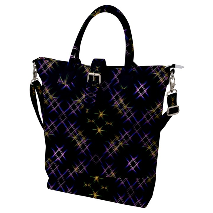 Seamless Background Abstract Vector Buckle Top Tote Bag