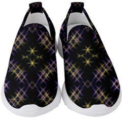 Seamless Background Abstract Vector Kids  Slip On Sneakers