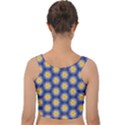 Graphic Pattern Seamless Velvet Crop Top View2