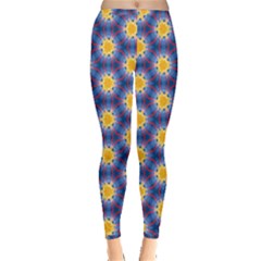 Graphic Pattern Seamless Inside Out Leggings