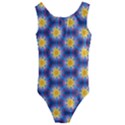 Graphic Pattern Seamless Kids  Cut-Out Back One Piece Swimsuit View1