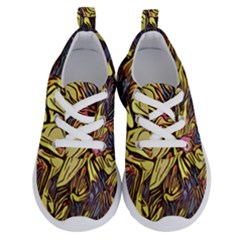 Lilies Abstract Flowers Nature Running Shoes