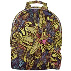 Lilies Abstract Flowers Nature Mini Full Print Backpack