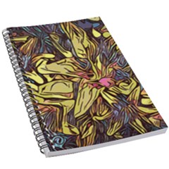 Lilies Abstract Flowers Nature 5 5  X 8 5  Notebook by Pakrebo