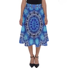 Fractal Mandala Abstract Perfect Length Midi Skirt