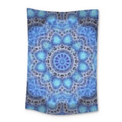 Fractal Mandala Abstract Small Tapestry