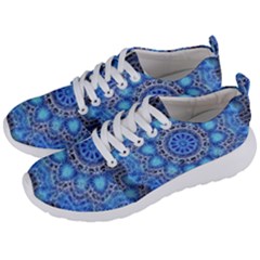 Fractal Mandala Abstract Men s Lightweight Sports Shoes