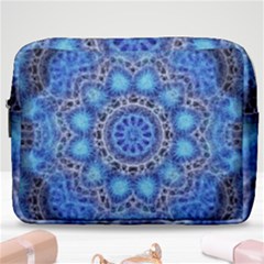 Fractal Mandala Abstract Make Up Pouch (large)