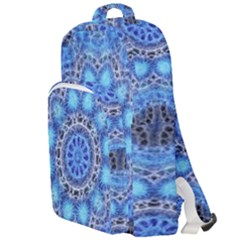 Fractal Mandala Abstract Double Compartment Backpack