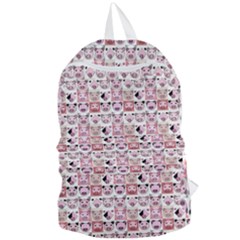 Graphic Seamless Pattern Pig Foldable Lightweight Backpack