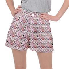 Graphic Seamless Pattern Pig Stretch Ripstop Shorts