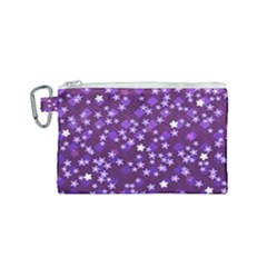 Textile Cross Pattern Square Canvas Cosmetic Bag (small) by Pakrebo