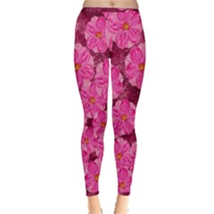 Cherry Blossoms Floral Design Inside Out Leggings