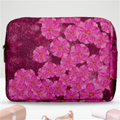 Cherry Blossoms Floral Design Make Up Pouch (large) by Pakrebo