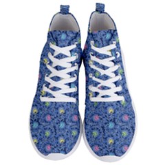 Floral Design Asia Seamless Pattern Men s Lightweight High Top Sneakers by Pakrebo