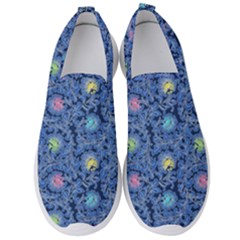 Floral Design Asia Seamless Pattern Men s Slip On Sneakers