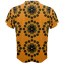 Abstract Template Flower Men s Cotton Tee View2