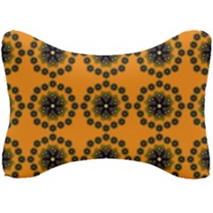 Abstract Template Flower Seat Head Rest Cushion