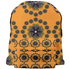 Abstract Template Flower Giant Full Print Backpack