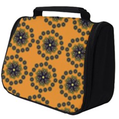 Abstract Template Flower Full Print Travel Pouch (big)