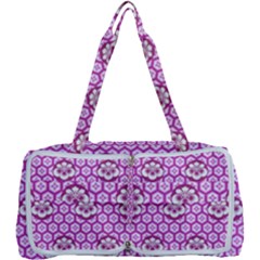 Paulownia Flowers Japanese Style Multi Function Bag