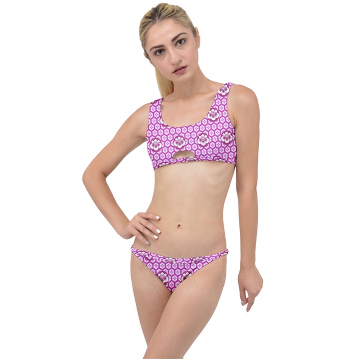 Paulownia Flowers Japanese Style The Little Details Bikini Set