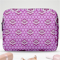 Paulownia Flowers Japanese Style Make Up Pouch (large)