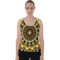 Pattern Abstract Background Art Velvet Tank Top