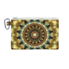 Pattern Abstract Background Art Canvas Cosmetic Bag (medium)