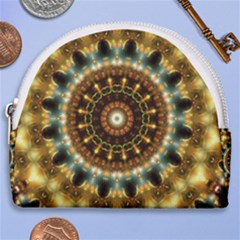 Pattern Abstract Background Art Horseshoe Style Canvas Pouch