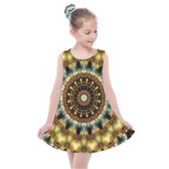 Pattern Abstract Background Art Kids  Summer Dress