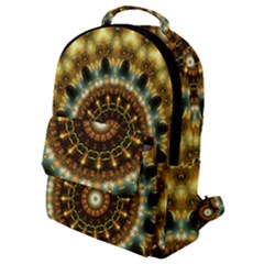 Pattern Abstract Background Art Flap Pocket Backpack (small)