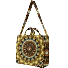 Pattern Abstract Background Art Square Shoulder Tote Bag