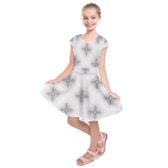 Seamless Pattern Pattern Bubble Wrap Kids  Short Sleeve Dress by Pakrebo