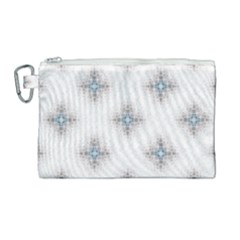 Seamless Pattern Pattern Bubble Wrap Canvas Cosmetic Bag (large)