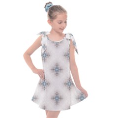 Seamless Pattern Pattern Bubble Wrap Kids  Tie Up Tunic Dress