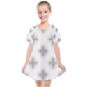 Seamless Pattern Pattern Bubble Wrap Kids  Smock Dress View1