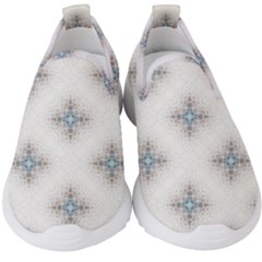 Seamless Pattern Pattern Bubble Wrap Kids  Slip On Sneakers