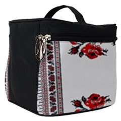 Ornament Pattern Background Design Make Up Travel Bag (small)