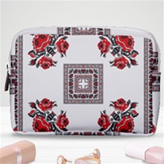 Ornament Pattern Background Design Make Up Pouch (medium)