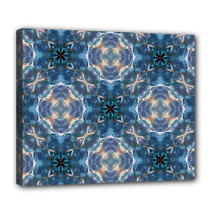 Graphic Pattern Bubble Wrap Bubbles Deluxe Canvas 24  x 20  (Stretched)