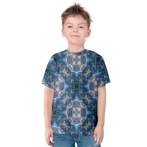 Graphic Pattern Bubble Wrap Bubbles Kids  Cotton Tee by Pakrebo