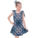 Graphic Pattern Bubble Wrap Bubbles Kids  Tie Up Tunic Dress View1