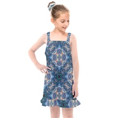 Graphic Pattern Bubble Wrap Bubbles Kids  Overall Dress