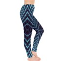 Sci Fi Texture Futuristic Design Leggings  View4