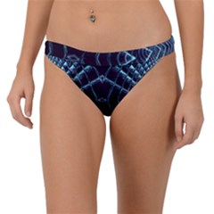 Sci Fi Texture Futuristic Design Band Bikini Bottom