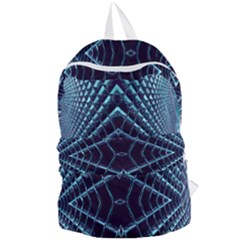 Sci Fi Texture Futuristic Design Foldable Lightweight Backpack