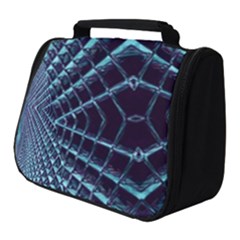 Sci Fi Texture Futuristic Design Full Print Travel Pouch (small)