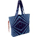 Sci Fi Texture Futuristic Design Drawstring Tote Bag View2