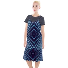 Sci Fi Texture Futuristic Design Camis Fishtail Dress